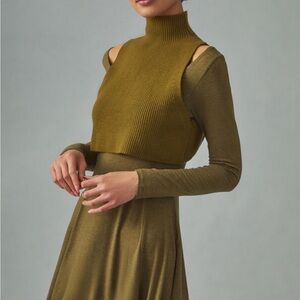 Daily Practice by Anthropologie Dance Studio Dress Sweater Set - Size XL